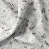 Printed Cotton AZAYA White / Green
